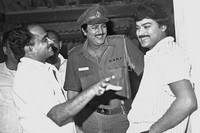 Director Vijaya Bapineedu Movie Working Stills
